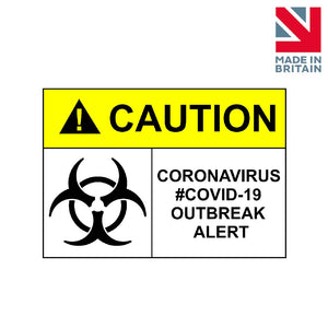 Sign | Caution Coronavirus