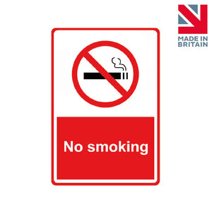 Sign | No smoking