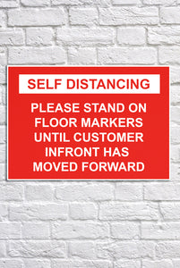 Sign | Self Distancing
