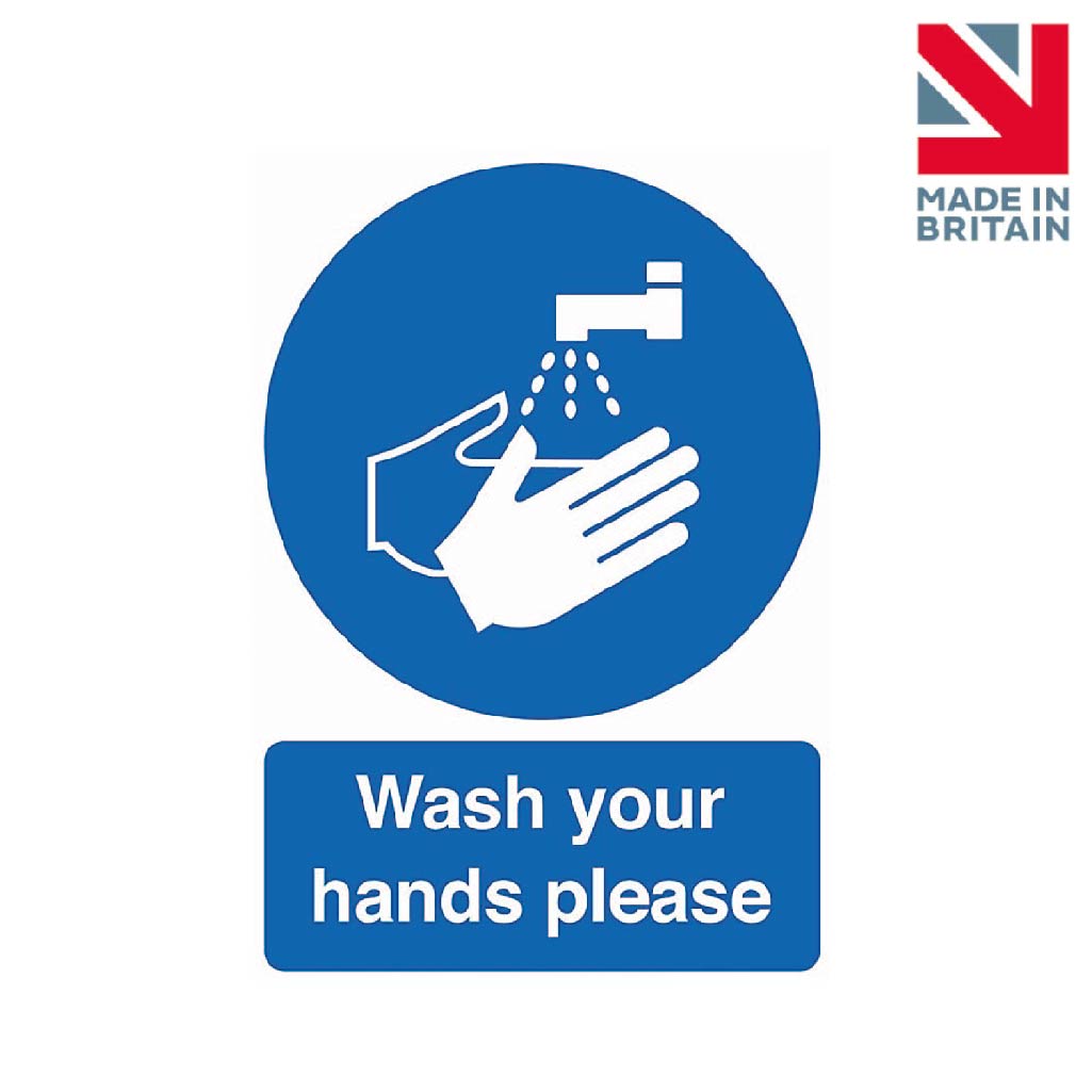 Sign | Wash your hands